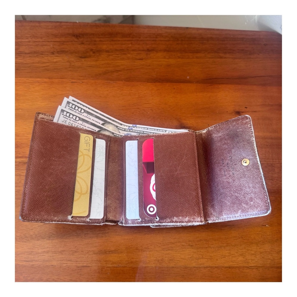 💚VINTAGE💚LOUIS VUITTON WALLET MONOGRAM - Picture 8 of 14